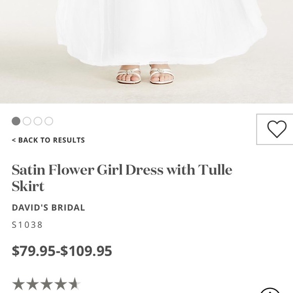 David’s Bridal Tutu Dress - size 10 - Picture 5 of 6